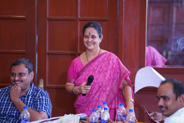 Participants during the workshop, January 2022, Madurai