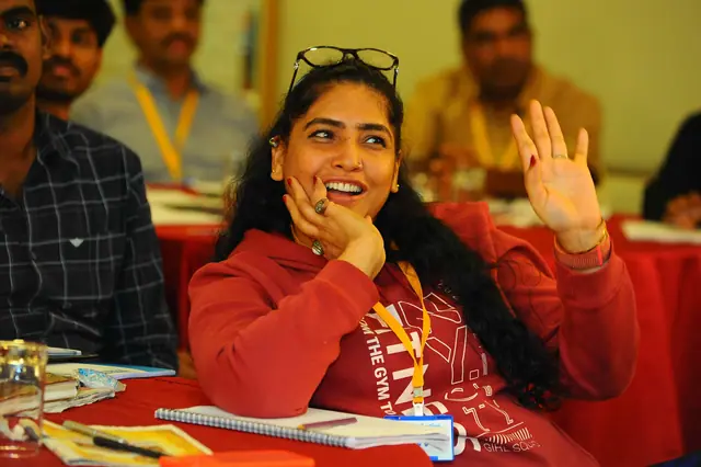 Participants during the workshop, October 2021, Yercaud