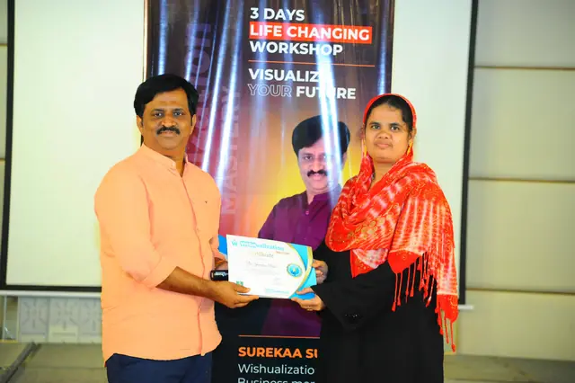 Surekaa Sundar teaching, October 2021, Yercaud