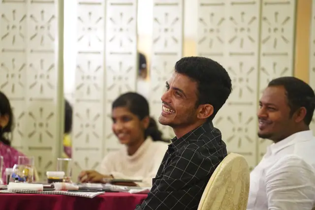 Participants during the workshop, November 2021, Yercaud